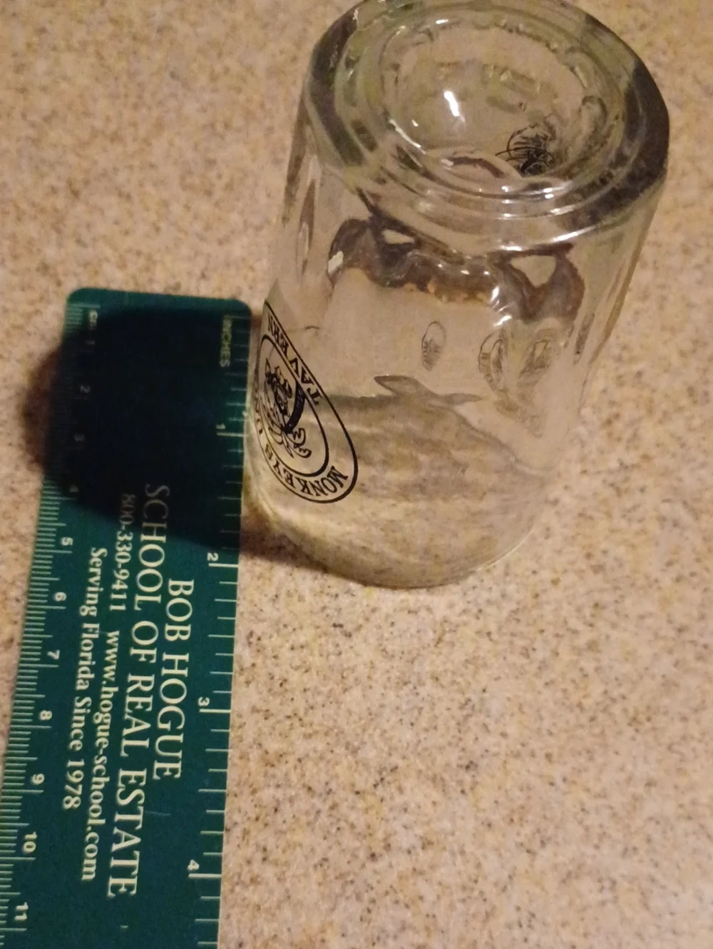 Assorted Clear Glass Shots 6